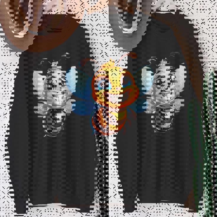 ビー・ハッピー ビッグ・スマイル ビー・ビー・ハッピー スウェットシャツ 年配の女性への贈り物