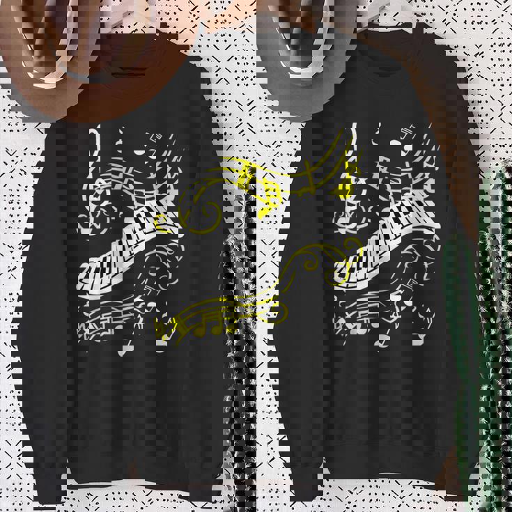 ピアノミュージカルシャツ 音符tシャツ スウェットシャツ 年配の女性への贈り物