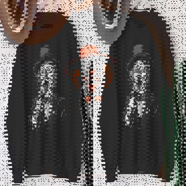 ピエロ ハロウィンコスチューム 不気味なカーニバル ピエロコスチューム スウェットシャツ 年配の女性への贈り物