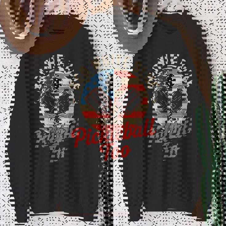 ピックルボール 長袖tシャツ スウェットシャツ 年配の女性への贈り物