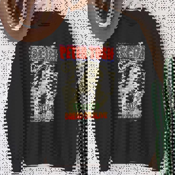 ピーター・トッシュが欲しかったドレッドまたはアライブ写真 リー・ジャッフェ作 スウェットシャツ 年配の女性への贈り物