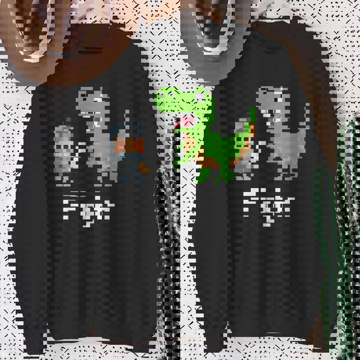 ファイト Rpg ゲーム ドット絵 モンスター 勇者 かわいい スウェットシャツ 年配の女性への贈り物