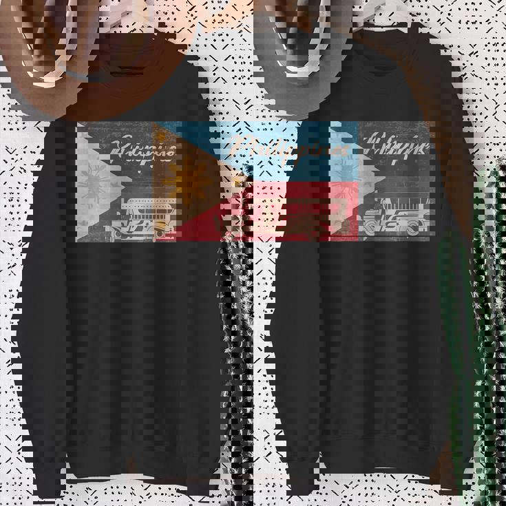 フィリピン ジープニー ディスコ セブ スービック アンヘレス パームス マニラ パラワン ギフト お土産 スウェットシャツ 年配の女性への贈り物