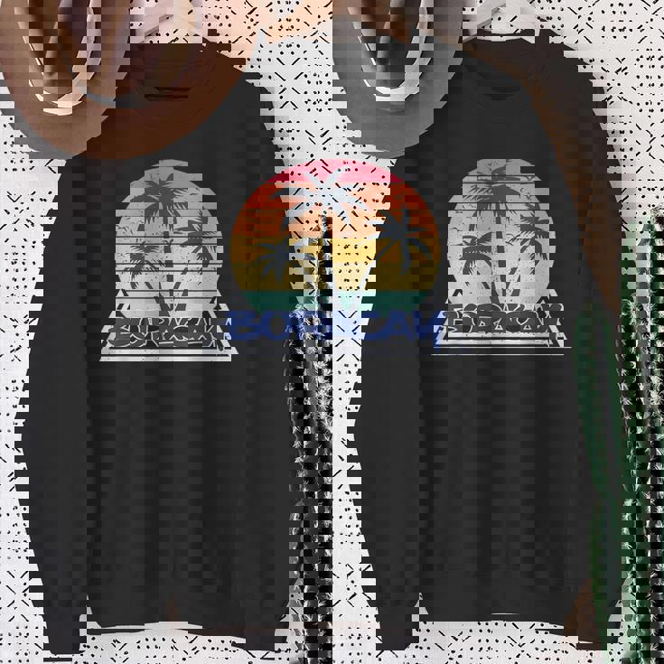 フィリピン ボラカイ島 旅行 カクテル 休暇 ビーチ 波 夏 ヤシの木 マニラ首都圏 パラワン州 セブ島 ボホール州 スウェットシャツ 年配の女性への贈り物