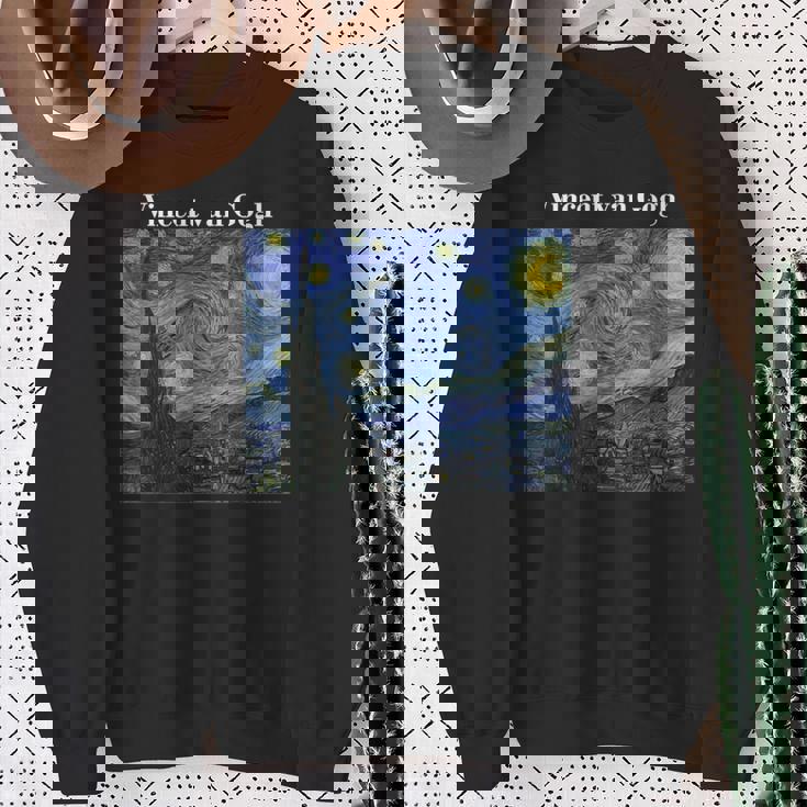 フィンセントファンゴッホの星月夜 スウェットシャツ 年配の女性への贈り物