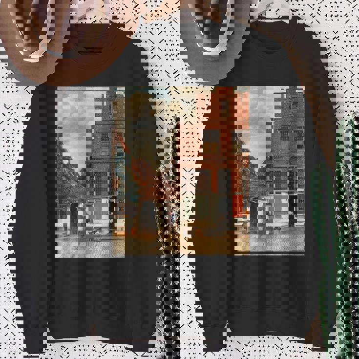 フェルメール【小路】贈り物 ギフト スウェットシャツ 年配の女性への贈り物