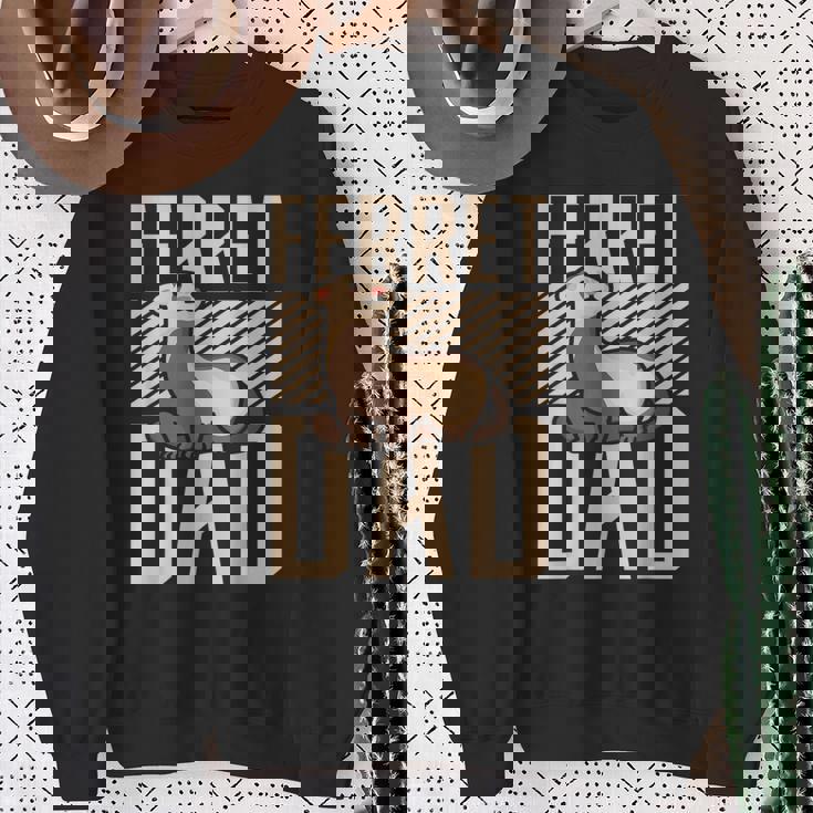 フェレット ダッド フェレット スウェットシャツ 年配の女性への贈り物