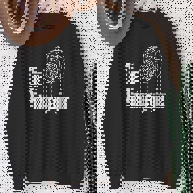 フォトカメラ カメラマン スウェットシャツ 年配の女性への贈り物