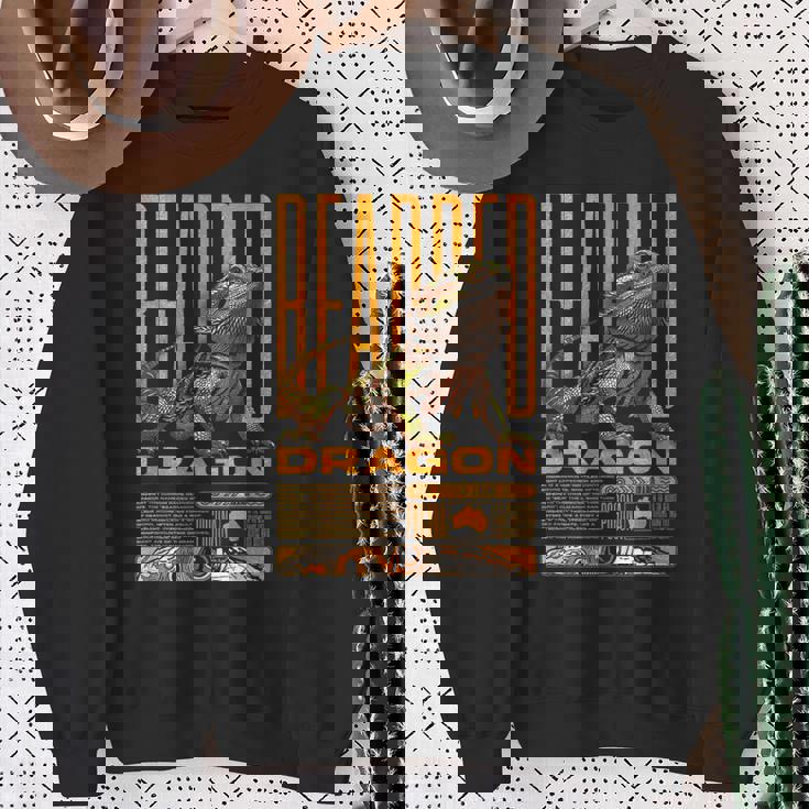 フトアゴヒゲトカゲ 爬虫類キーパー ビアディ トカゲ ストリートウェア スウェットシャツ 年配の女性への贈り物