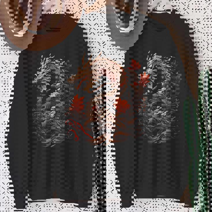 フライング・ジャパン・ドラゴンズ スウェットシャツ 年配の女性への贈り物