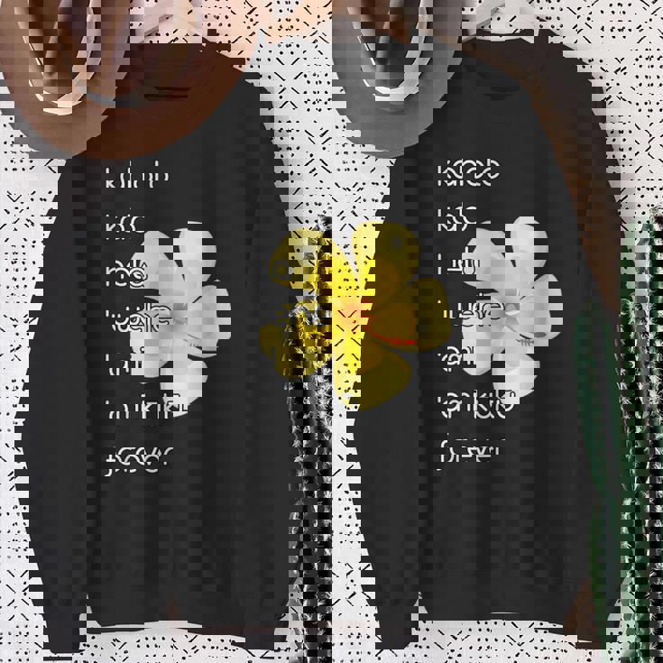 フラダンサーシャツ スウェットシャツ 年配の女性への贈り物