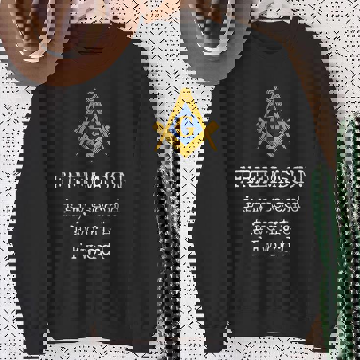 フリーメイソン マイセカンドフェイク F Word Naughty ファニーフリーメーソン スウェットシャツ 年配の女性への贈り物