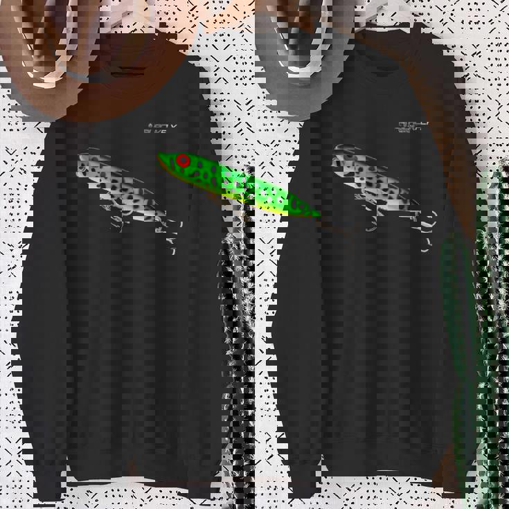 ブユバス釣りギフトトップウォータールアースプーク スウェットシャツ 年配の女性への贈り物