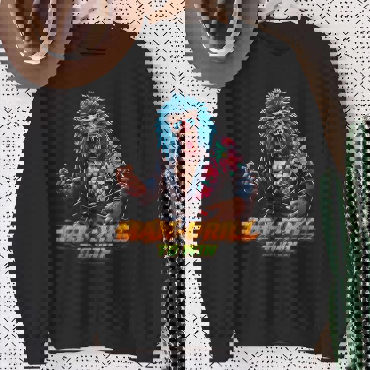 ブラジリアン柔術 マンドリルマスター ブラックベルト スウェットシャツ 年配の女性への贈り物