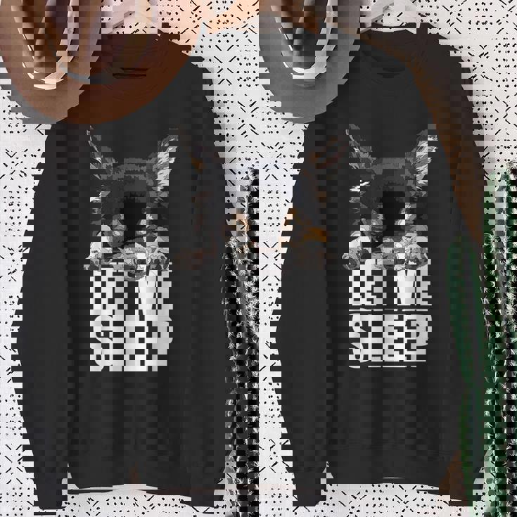 ブラック&タン チワワ Let Meleep Dog Chiwawa Lover スウェットシャツ 年配の女性への贈り物