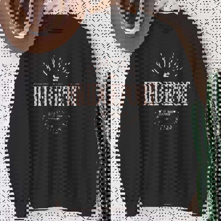 ブリッジポート ウェストバージニア モダン ブリッジポート Wv 長袖tシャツ スウェットシャツ 年配の女性への贈り物