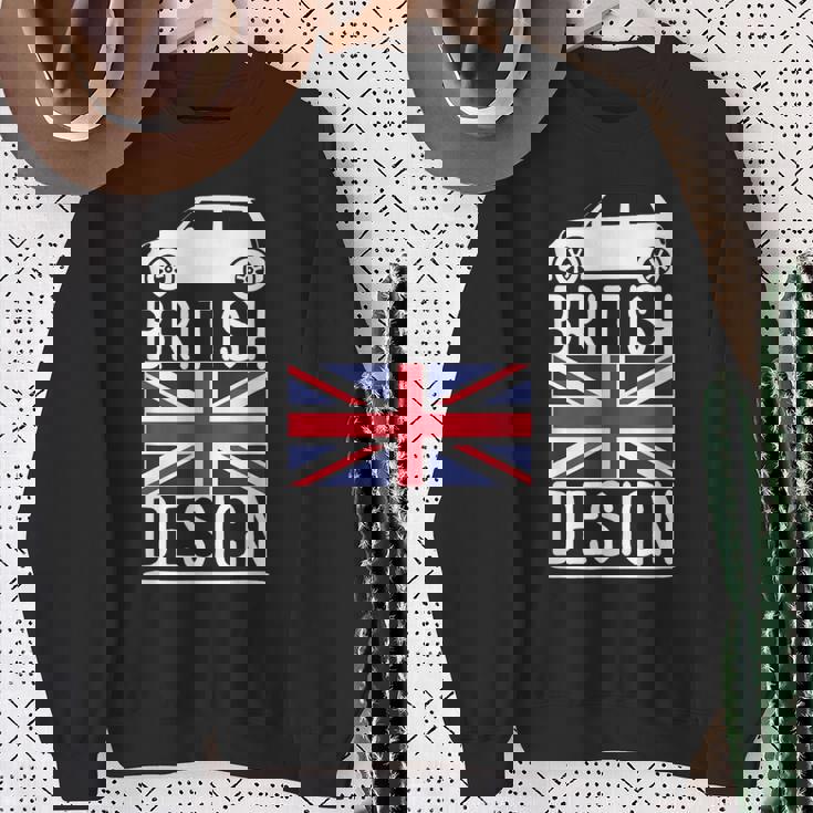 ブリティッシュクラシックカー ミニ スウェットシャツ 年配の女性への贈り物