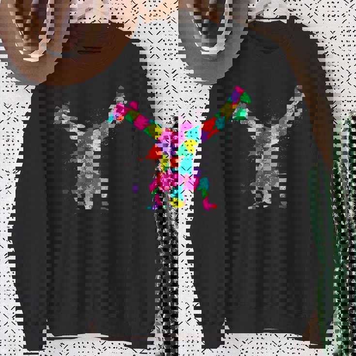 ブレイクダンスブレイクダンサーブレイクダンスキッズボーイズ スウェットシャツ 年配の女性への贈り物