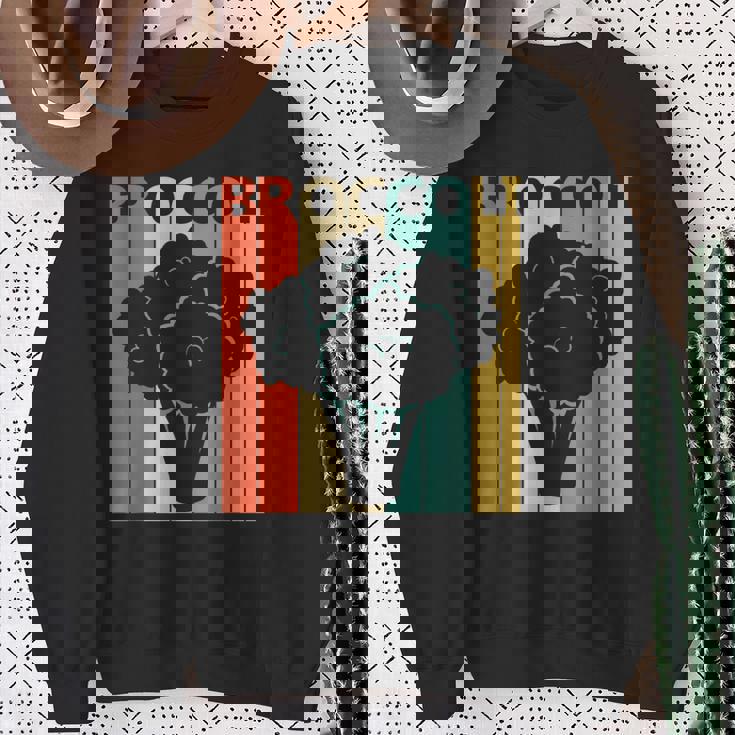 ブロッコリー コスチューム スウェットシャツ 年配の女性への贈り物