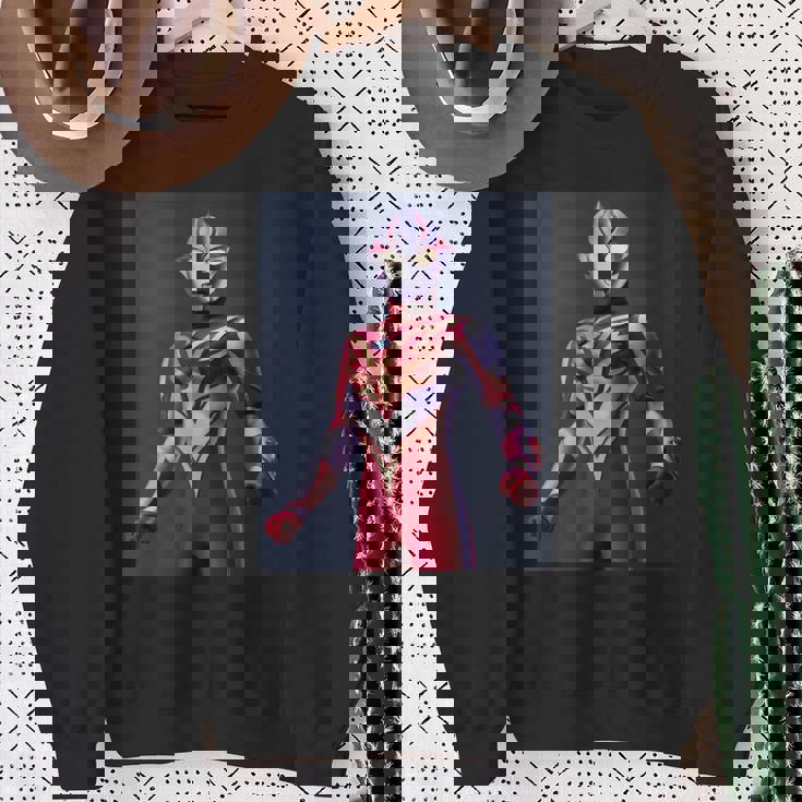 ブロマイドシリーズ ウルトラマンメビウス メビウスバーニングブレイブ 長袖tシャツ スウェットシャツ 年配の女性への贈り物