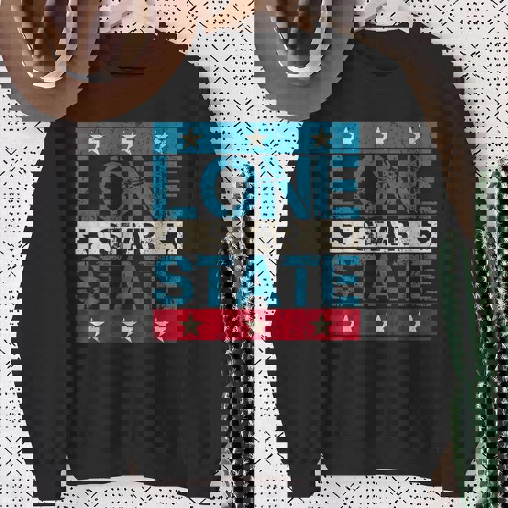 プライドusaパトリオットローンスターステートテキサス独立記念日 スウェットシャツ 年配の女性への贈り物