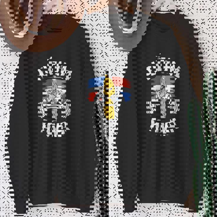 プラタノパワー ドミニカ共和国独立記念日 スウェットシャツ 年配の女性への贈り物