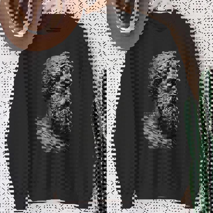 プラトンギリシャ哲学者 スウェットシャツ 年配の女性への贈り物