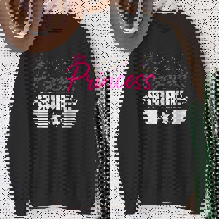 プリンセスセキュリティ面白いグラフィックハロウィーン スウェットシャツ 年配の女性への贈り物