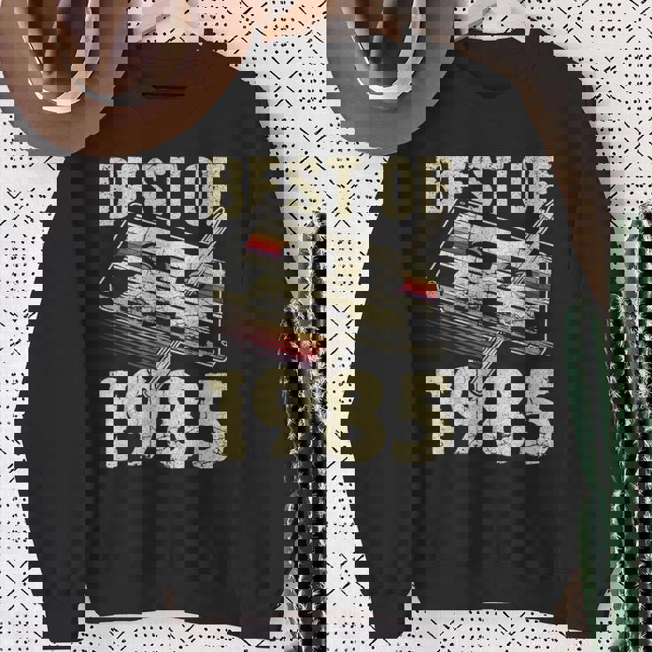 ベスト・オブ1985、オーディオ・カセット、40歳の誕生日、40歳 スウェットシャツ 年配の女性への贈り物