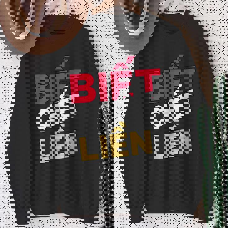 ベトナム ベトナム語 ベトナムの言葉 ビエット・チェット・リエン もし私が知ったら死ぬ スウェットシャツ 年配の女性への贈り物