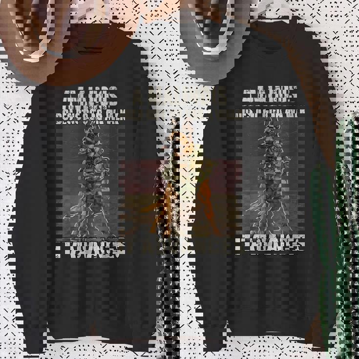 ベルジアン・シェパード・ドッグt（愛人と主人のマリノア用） スウェットシャツ 年配の女性への贈り物