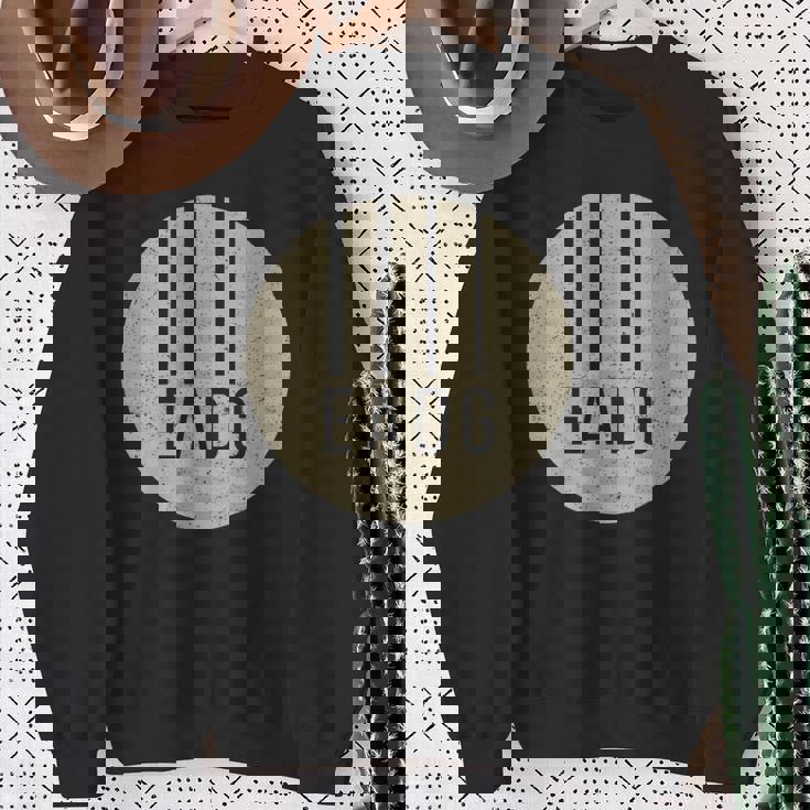 ベースギタリストベースプレーヤー Eadg 4弦 ベージュ アンティーク調 スウェットシャツ 年配の女性への贈り物