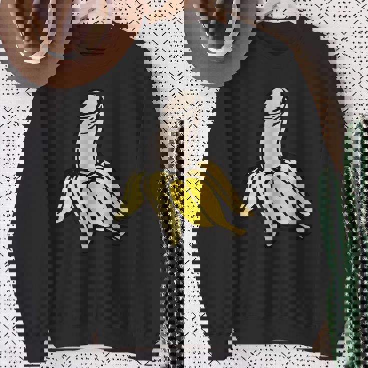 ペニス バナナ スウェットシャツ 年配の女性への贈り物