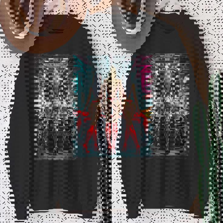 ホットガールオンtシャツ 男性用 セクシーブーティービキニモデル&車 スウェットシャツ 年配の女性への贈り物