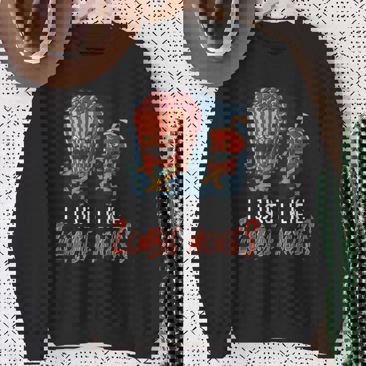 ホラー映画 ハロウィンホラー映画 怖い映画 スウェットシャツ 年配の女性への贈り物