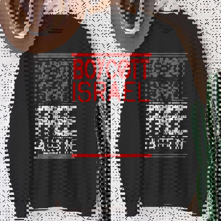 ボイコット イスラエル自由 パレスチナ スウェットシャツ 年配の女性への贈り物