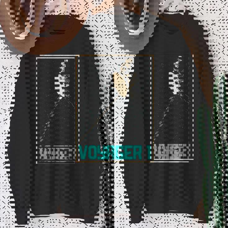 ボイジャー1星間宇宙探査機 太陽系天文学 スウェットシャツ 年配の女性への贈り物