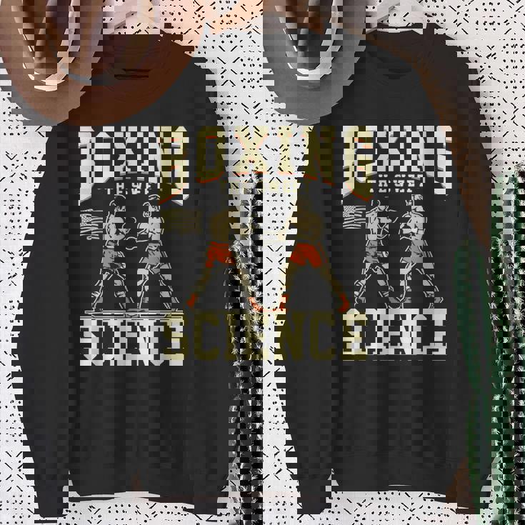 ボクシングtシャツ Theweetcience ボクサーtシャツ スウェットシャツ 年配の女性への贈り物