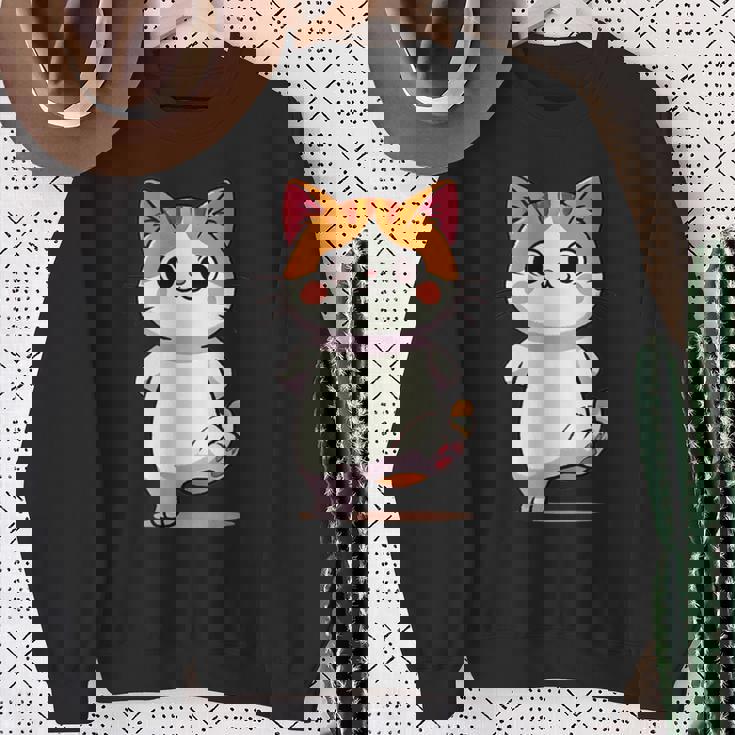 ボス猫 Boss Cat スウェットシャツ 年配の女性への贈り物