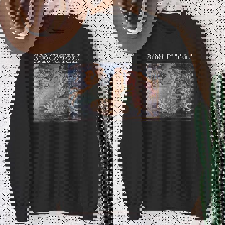 ボッティチェッリのヴィーナスの誕生 スウェットシャツ 年配の女性への贈り物