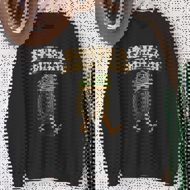 ボネカアンバラブ-イタリアンブレインロットミーム スウェットシャツ 年配の女性への贈り物