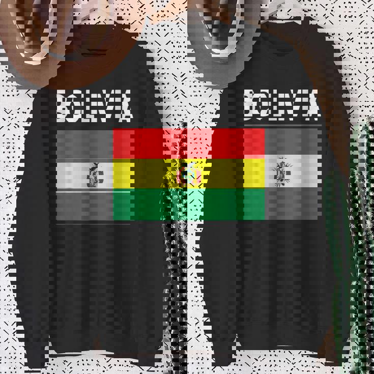 ボリビア ボリビア国旗 スウェットシャツ 年配の女性への贈り物