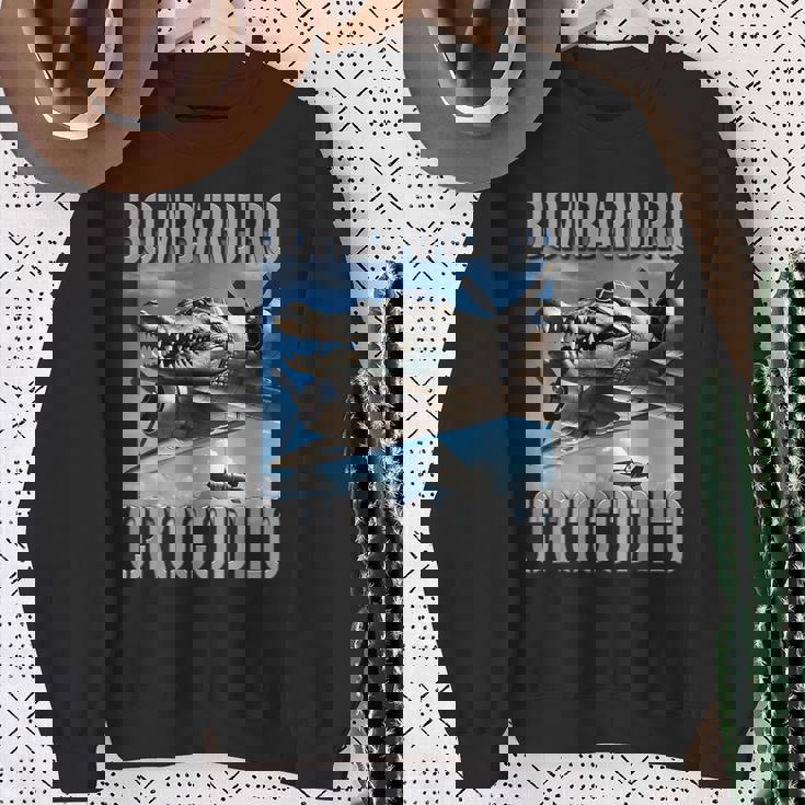 ボンバルディーノ クロコディロ Ai モンスター イタリアン ブレイン ロット キッズ 男の子 スウェットシャツ 年配の女性への贈り物