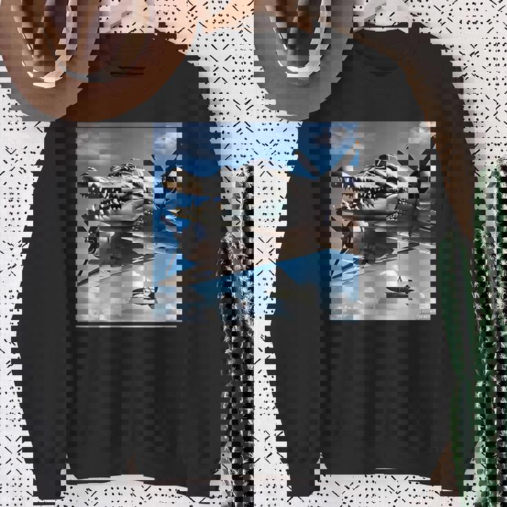 ボンバルディーノクロコディーノファニージェンアルファシャークミーム スウェットシャツ 年配の女性への贈り物