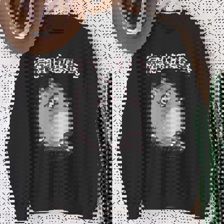 ボンレス犬とボンレス猫 何もしたくねぇ ボンレス猫 スウェットシャツ 年配の女性への贈り物