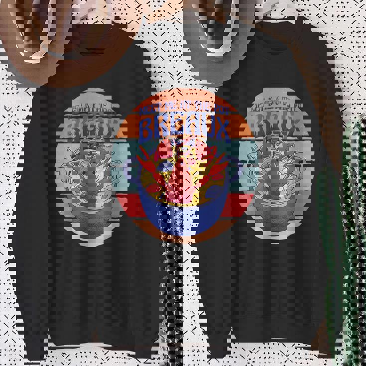 ポット ロブスター ザリガニ マッドバグ シーフード ロブスターで会いましょう スウェットシャツ 年配の女性への贈り物