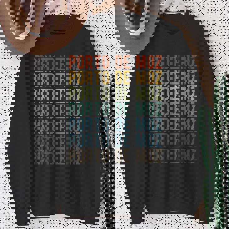 ポルト・デ・モズ シティ ブラジル レトロ スウェットシャツ 年配の女性への贈り物