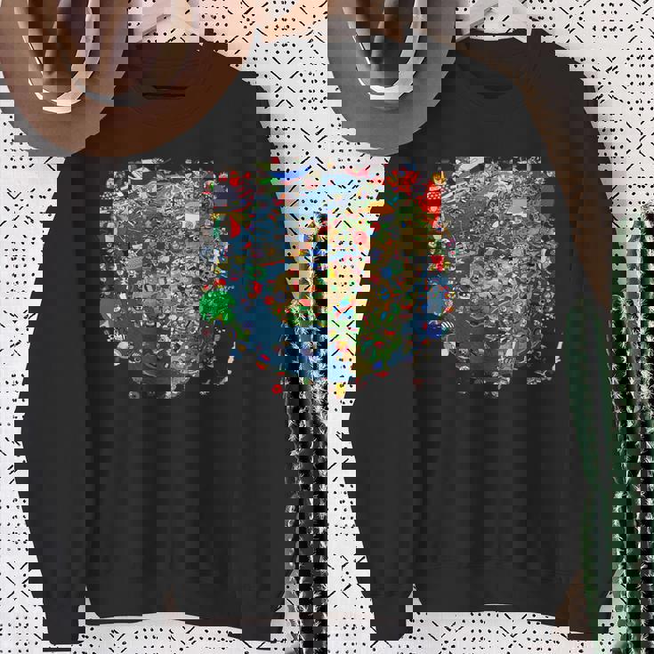 ポーランドボールワールド スウェットシャツ 年配の女性への贈り物