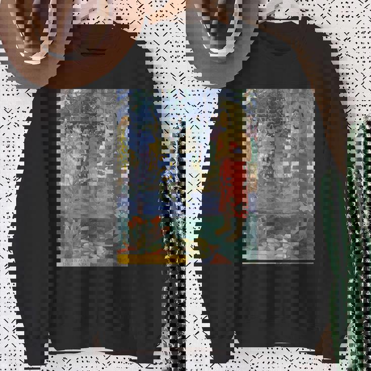 ポール・ゴーギャン ヘイル・メアリー 2 スウェットシャツ 年配の女性への贈り物