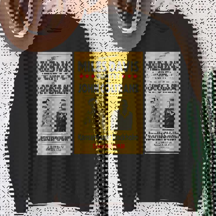 マイルス・デイビス・クインテットとジョン・コルトレーンストックホルム 1960 スウェットシャツ 年配の女性への贈り物